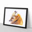 Red Fox in Winter - Framed Print-56758817-56758820