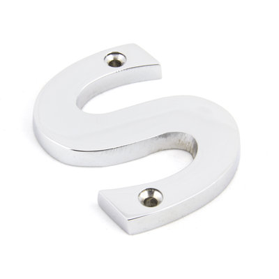 7.8cm H Metal House Letter