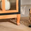 Armoire à porte en bois massif Living Room