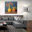 Art mural en verre Winston Porter «Richness Of Life 2 Deep Blue» par Julia Purinton-1319275886