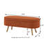 Banc de rangement avec repose-pieds ovale Luxury-132398751-132398757