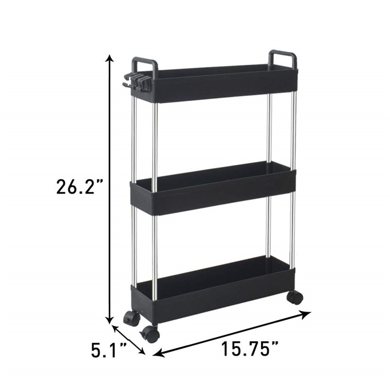 Swaney Bar Cart, Black