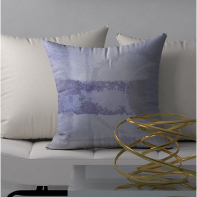Housse de coussin décoratif carrée à floraison rapide et insert