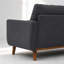 Canapé capitonné 67,7 po de largeur Mid-Century avec pieds en bois-811380480-813001934