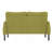 Upholstered Corduroy 2-Seater Loveseat Sofa-663722483