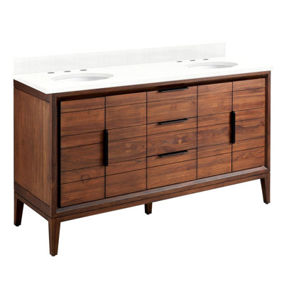 Meuble-lavabo double 72 po Aliso
