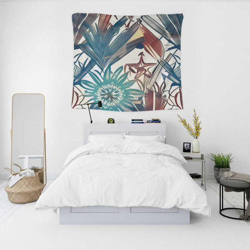 Tapisserie murale, H 88 po x l 104 po
