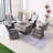 4 - Person Rectangular  Outdoor Dining Set With Cushions