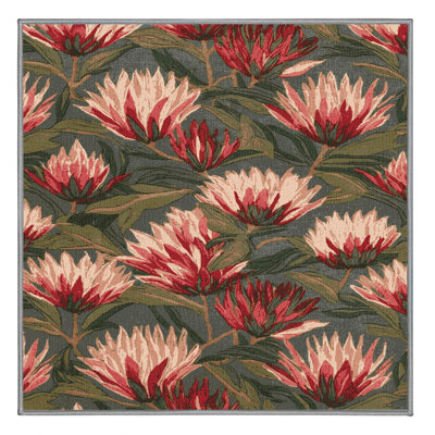  Tapis lavable hawaïen Protea