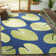 Tapis vert crocheté à la main Lily