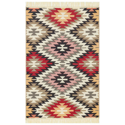 Selina Cotton Flatweave Area Rug