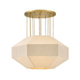 Lyla 6 - Light Steel Chandelier