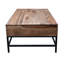 Solid Wood Top Coffee Table
