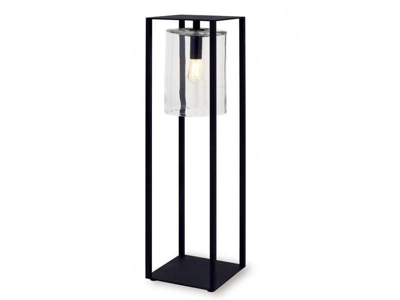 Dome LED Pathway Light, Black, Clear