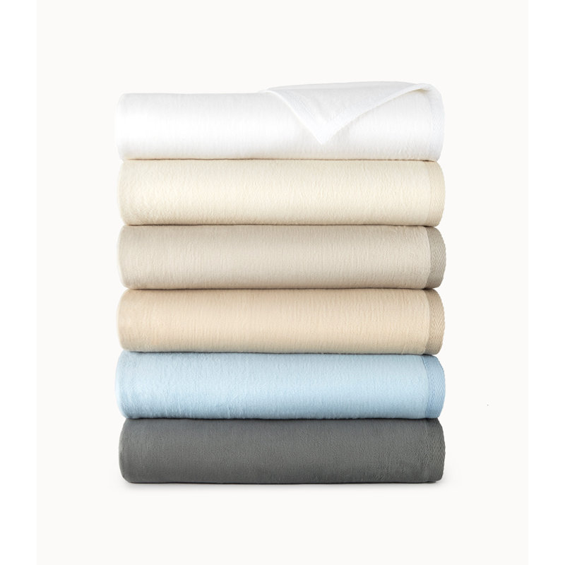 Super King Linen Cotton All Seasons Throw Blanket