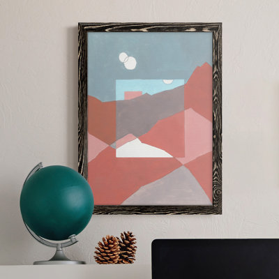 Toile encadrée de qualité supérieure Desert Dreamscape II - prête à être accrochée