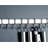 Metal Straight Wall Mounted Pot Rack