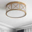 Plafonnier encastré tambour 2 lumières Baity-206826092