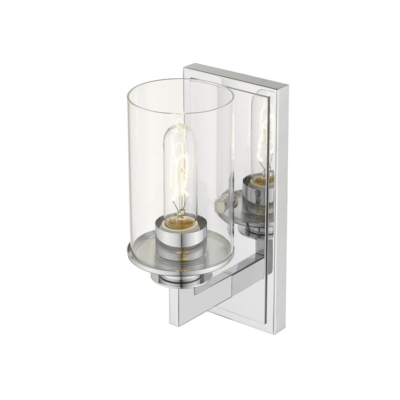 Attah Armed Sconce, Chrome