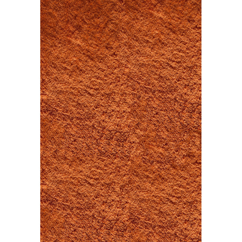 Tapis brun touffeté à la main Cherree, Rectangle 8 pi x 10 pi