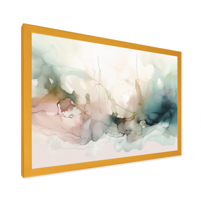 Éclat de peinture vibrante I - décoration murale géométrique moderne, H 12 po x l 20 po x P 1 po