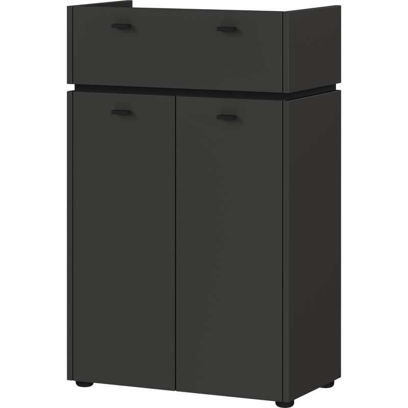 Lorryann Freestanding Bathroom Cabinet, Graphite