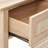 Rattan Console Table with 3 Storage Drawers