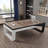 Modern Three-in-one Solid Wood Marble Multi-Functional 7'Pool Table-130041064