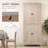 Freestanding 4-Door Kitchen Pantry