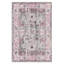 Geometric Cotton and Chenille Flatweave Area Rug-1873699709