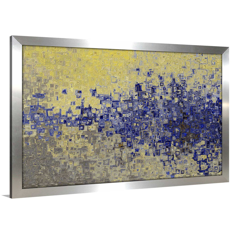 Psaume 73:24 Recevez-moi à la gloire - Peinture, Encadrement argenté, H 21,5 po x l 27,5 po x P 0,75 po