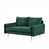 Velours vert sélectionné