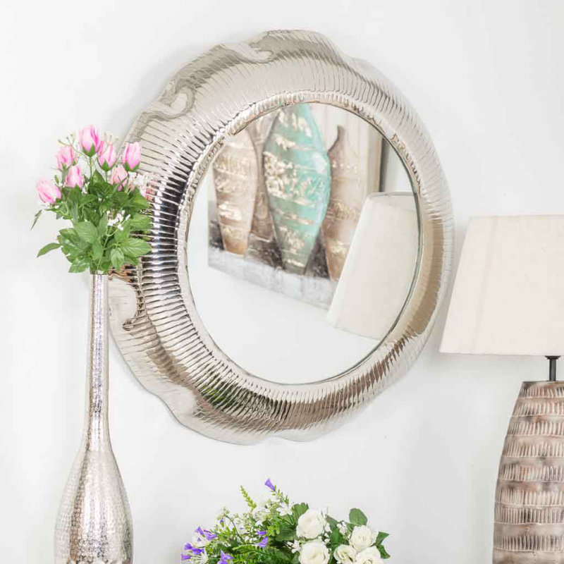 Magill Metal Flat Wall Mirror