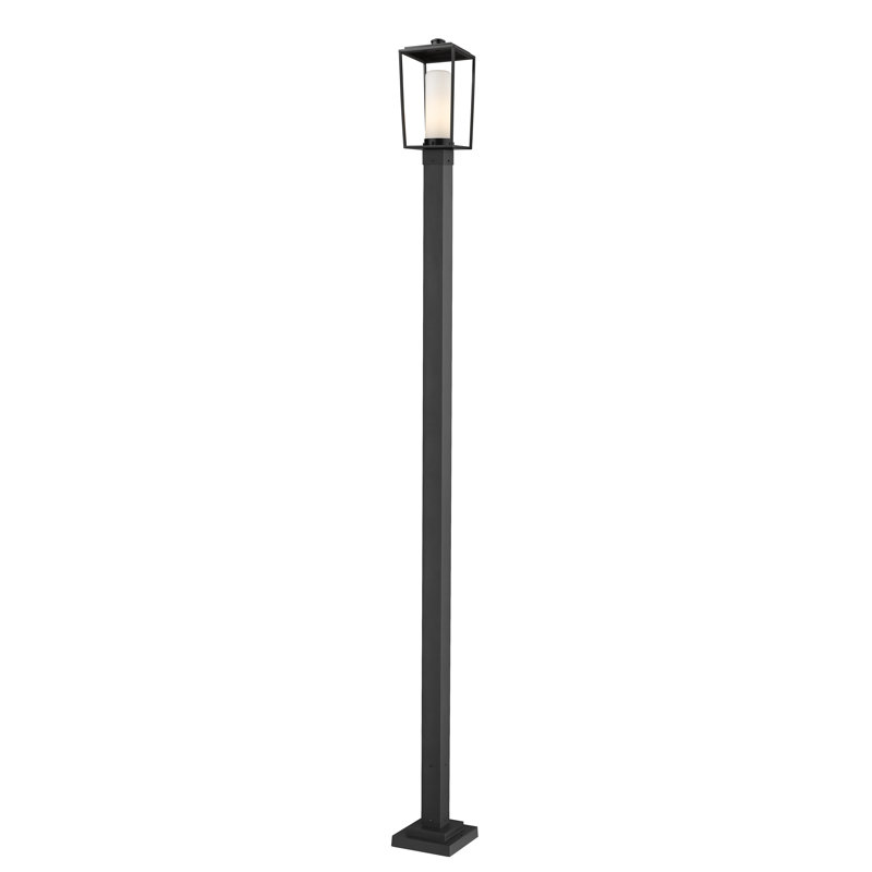 Jadine Frosted Lamp Post (Full), 111.25" H x 9.25" W x 9.25" D