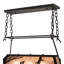 Moose at Lake Handcrafted Hanging Pot Rack