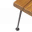 Banc industriel en bois