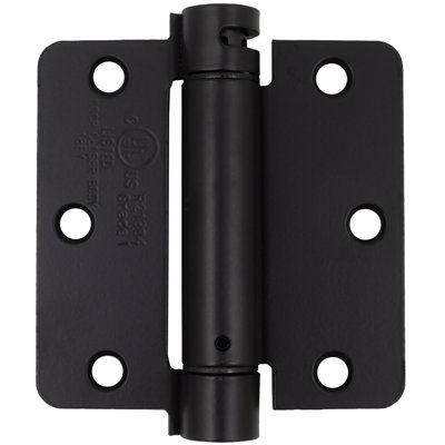 3.5" H x 3.5" W Spring Single Door Hinge