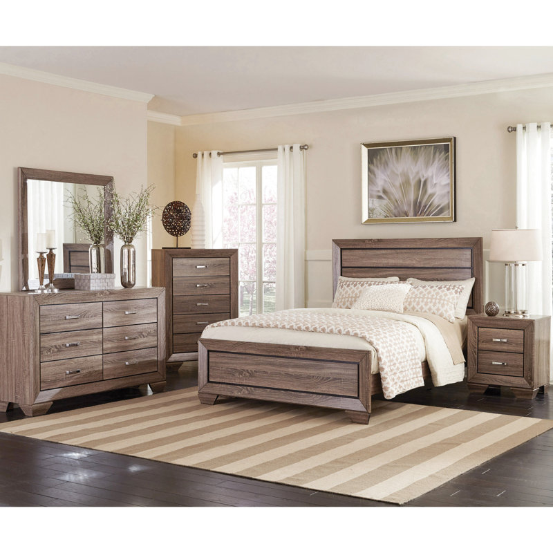 Table de chevet à 2 tiroirs au fini taupe délavé, forme rectangulaire, cadre, double tiroir pour les essentiels de chambre à coucher, 16,5 pouces de profondeur et 23,5 de largeur avec couleur, fabrication, grande capacité, 27