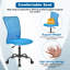 Chaise de bureau sans accoudoirs à hauteur réglable-255648750