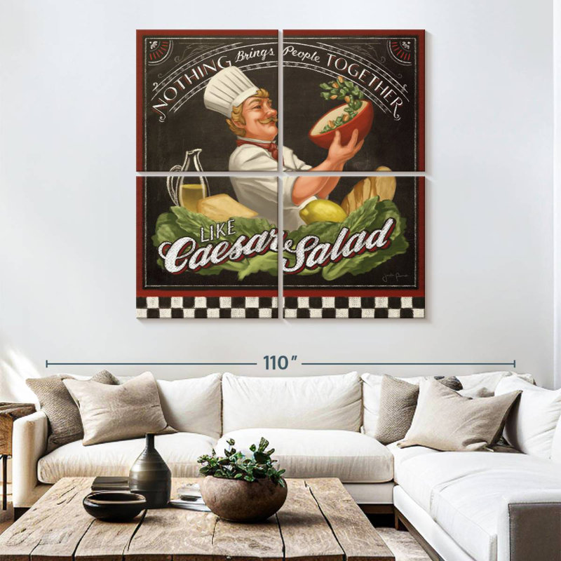 Yarlin Chefs Specials III, 74" H x 74" W