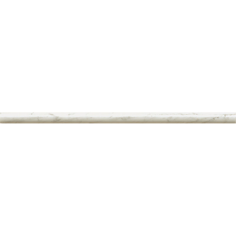 12" x 0.56" Marble Bullnose Tile Trim