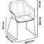 Shape Sled Outdoor Dining Armchair-1775214450