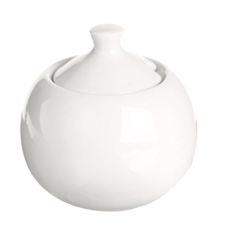 White Home Sugar Jar