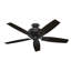 Ventilateur de plafond standard à 5 pales de 52 po Bennett avec lumières et télécommande-26030364