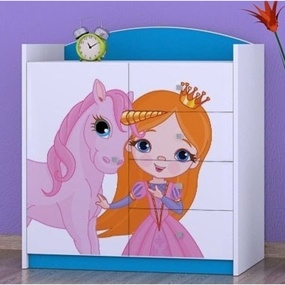Patchell Kids 4 - Drawer Combo Dresser