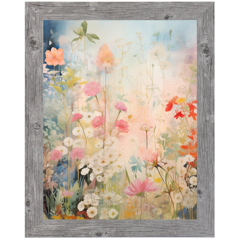 Floral Moment 2, art printanier encadré