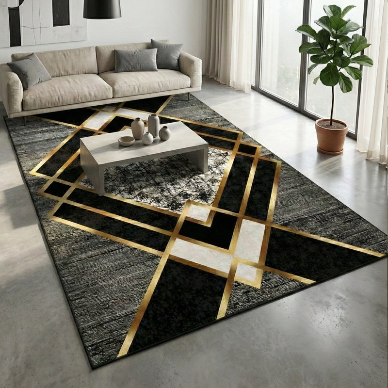 Thias Chevron Indoor Rug