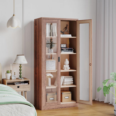 Tall Display Storage Cabinet by Latitude Run