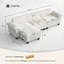 Canapé modulaire de luxe en L, canapé de conversation, canapé modulaire-130187218-130187214-130187215