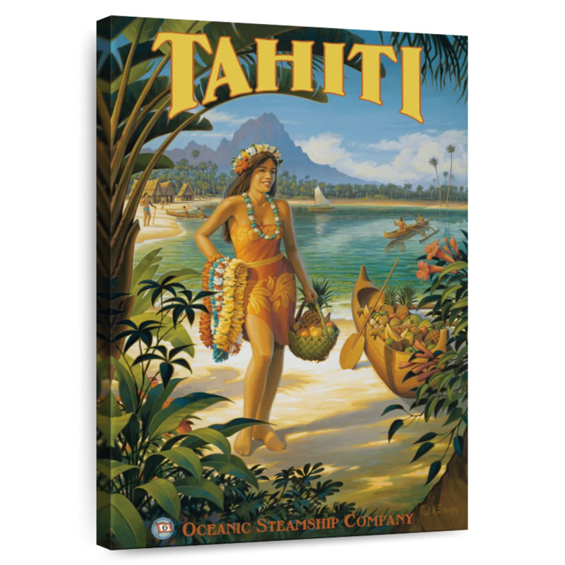 Tahiti II, H 39 po x l 26 po